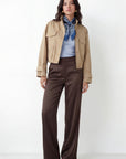 VESTE SPORTSWEAR - CASIM - BEIGE VESTE SPORTSWEAR NEW KOOKAI Mode Kookai