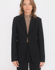 VESTE TAILLEUR - BROOKLYN - NOIR VESTE NEW KOOKAI Mode Kookai