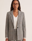 VESTE TAILLEUR - DIXIE - GRIS VESTE NEW KOOKAI Mode Kookai