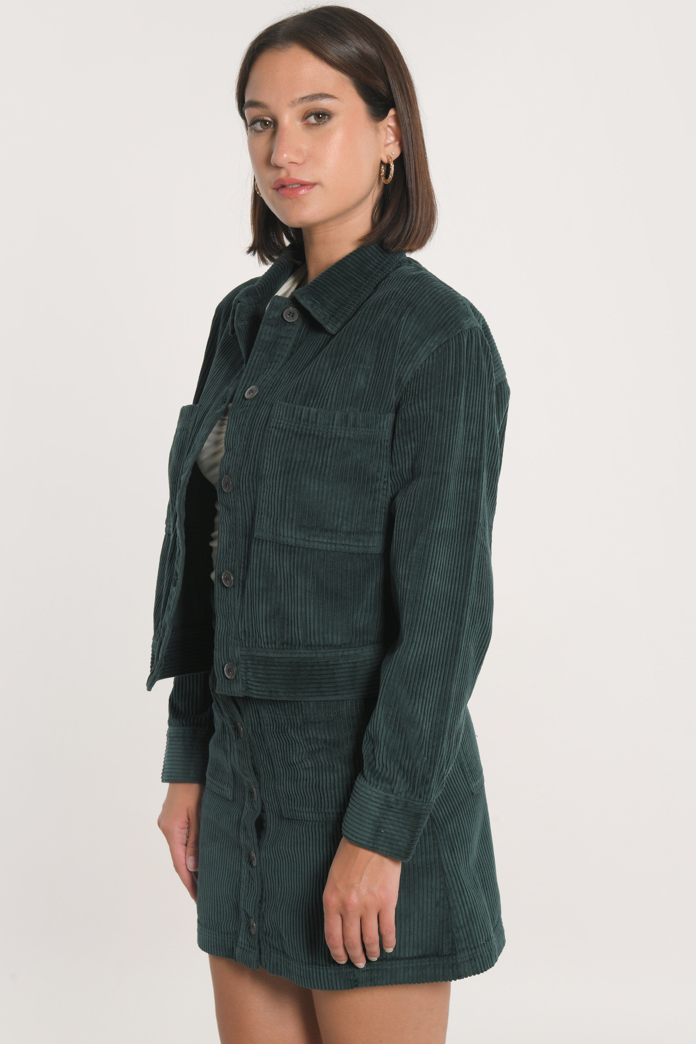 VESTE VELOURS SUZANNE EMERAUDE VESTE SPORTWEAR KOOKAI Mode Kookai