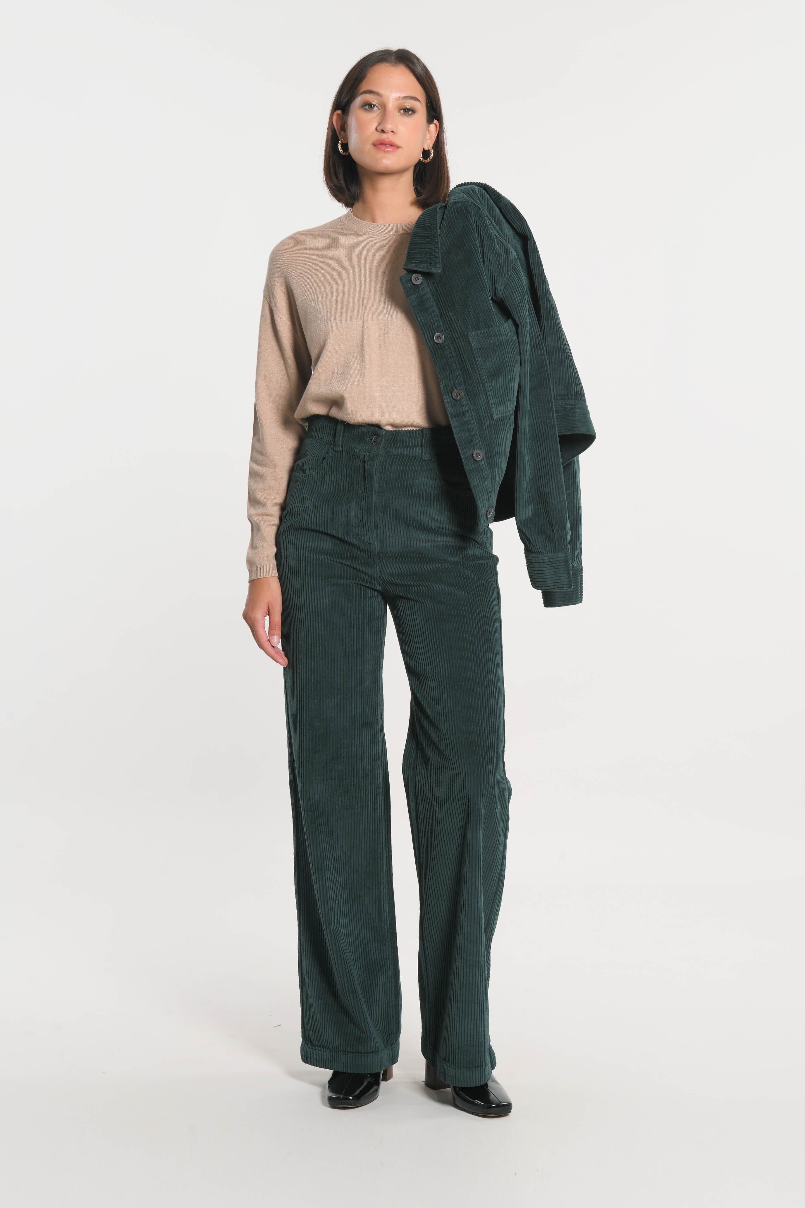 VESTE VELOURS SUZANNE EMERAUDE VESTE SPORTWEAR KOOKAI Mode Kookai