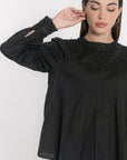 CHEMISIER BLOUSE HELENA NOIR