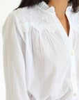 CLEO BLOUSE CHEMISE BLANC