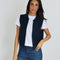 LAURENCE GILET NAVY