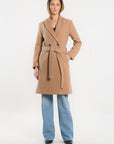 MANTEAU - CATHY - CAMEL