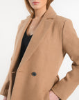 MANTEAU - CATHY - CAMEL