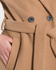 MANTEAU - CATHY - CAMEL