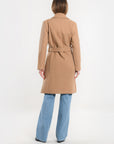 MANTEAU - CATHY - CAMEL