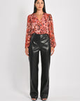 PANTALON ROCK SIMILI CUIR KENDALL