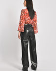 PANTALON ROCK SIMILI CUIR KENDALL