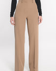 PANTALON TAILLE HAUTE MATHILDA MACCHIATO