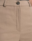 PANTALON TAILLEUR LARGE MACHA BEIGE