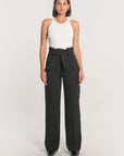 PANTALON TAILORING LARGE MIKA NOIR