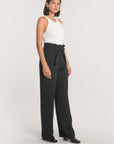 PANTALON TAILORING LARGE MIKA NOIR