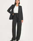 PANTALON TAILORING LARGE MIKA NOIR