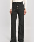 PANTALON FLARE THADEE NOIR