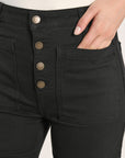 PANTALON FLARE THADEE NOIR