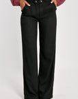 PANTALON LARGE TENCEL SUN NOIR