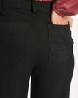 PANTALON LARGE TENCEL SUN NOIR