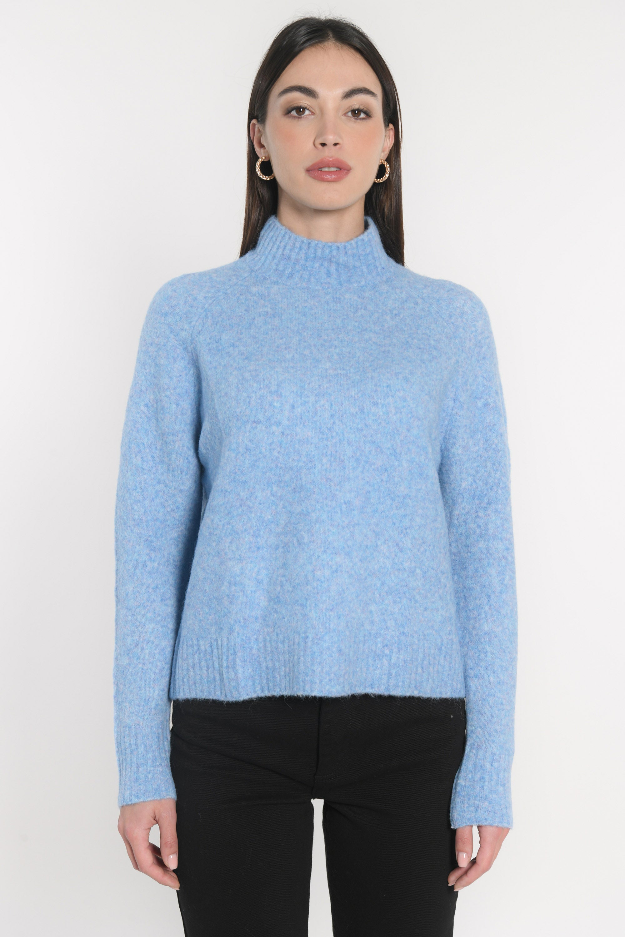 PULL COL MONTANT CONNIE BLUE