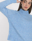 PULL COL MONTANT CONNIE BLUE