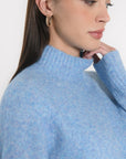 PULL COL MONTANT CONNIE BLUE