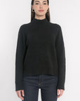 PULL COL MONTANT CONNIE NOIR