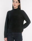 PULL COL MONTANT CONNIE NOIR