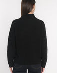 PULL COL MONTANT CONNIE NOIR