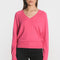 PULL COL V NOLWENN MELLOW ROSE