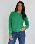 PULL LANA COL ROND GREEN