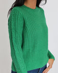 PULL LANA COL ROND GREEN