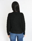 PULL LANA COL ROND NOIR