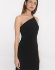 ROBE COURTE - VIVIANE - NOIR