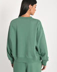 SWEATSHIRT COEUR - SUZY - GREEN