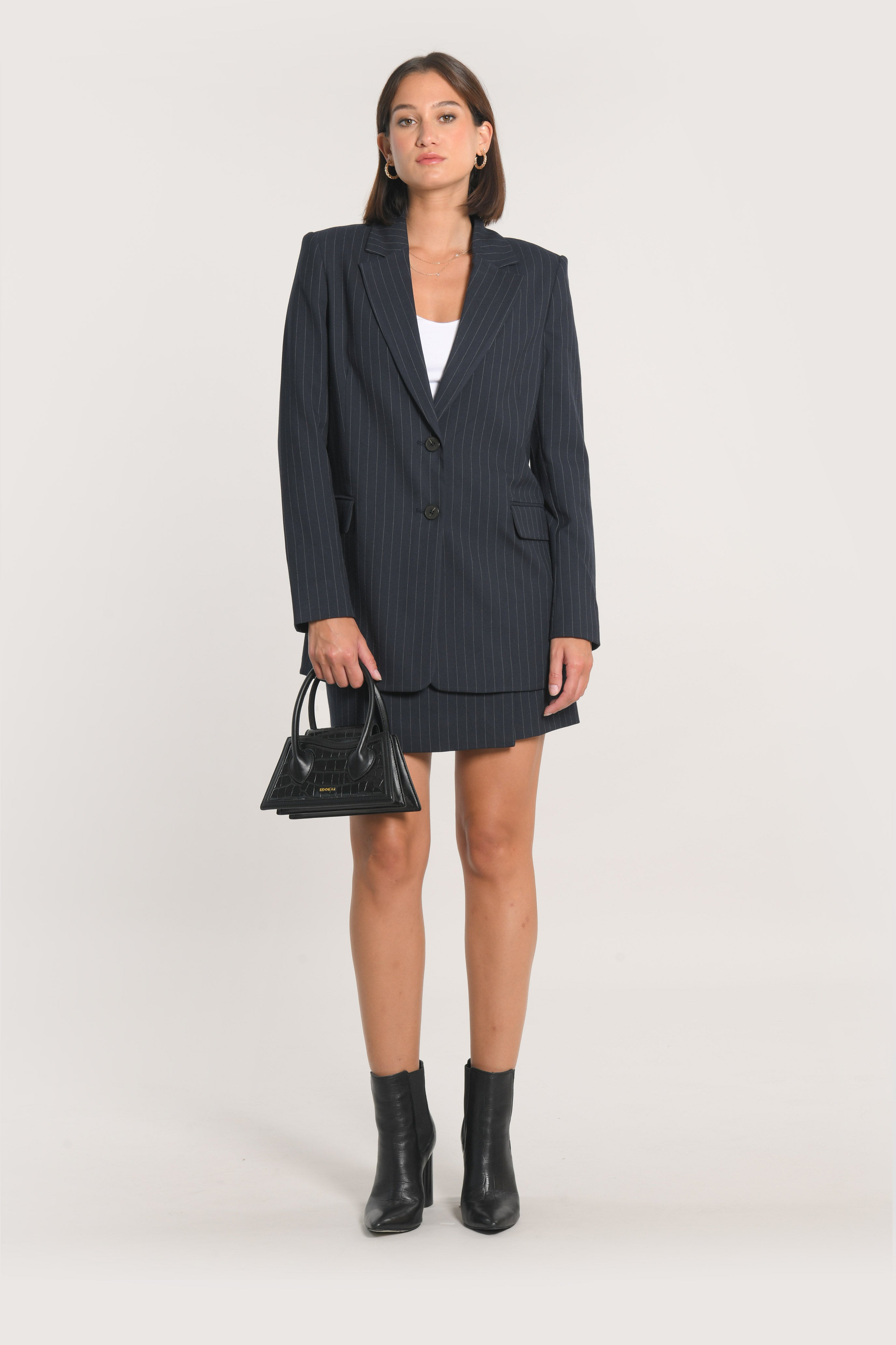 VESTE RAYURE TENNIS AUDREY NAVY