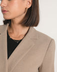 VESTE CROISÉE MACHA BEIGE