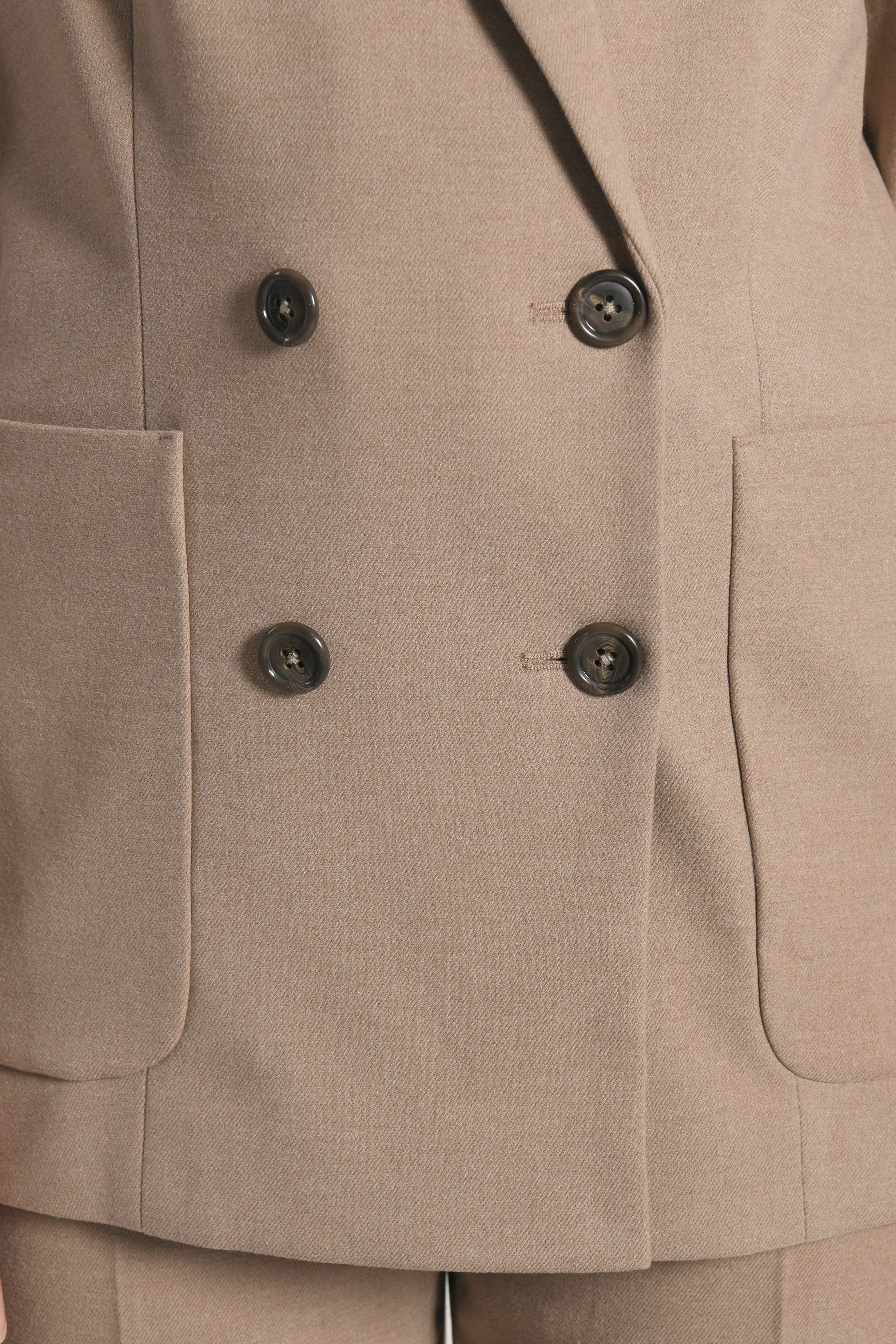 VESTE CROISÉE MACHA BEIGE