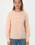 BLOUSE - BOHEME - BOIS DE ROSE