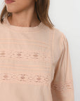 BLOUSE - BOHEME - BOIS DE ROSE