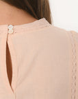 BLOUSE - BOHEME - BOIS DE ROSE