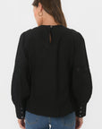 BLOUSE - BOHEME - NOIR