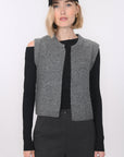 GILET SANS MANCHE - BAMBI - GRIS