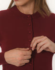 GILET - BELINA - BORDEAUX