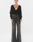 GILET - BELEN - CHOCOLAT
