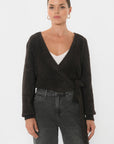 GILET - BELEN - CHOCOLAT