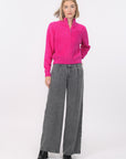 GILET - BELEN - FUSCHIA
