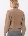 GILET - BELEN - NOISETTE