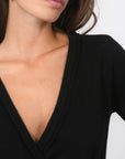 GILET CACHE COEUR - BACOT - NOIR