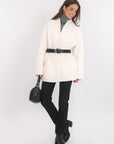 MANTEAU - BIRDIE - CREME